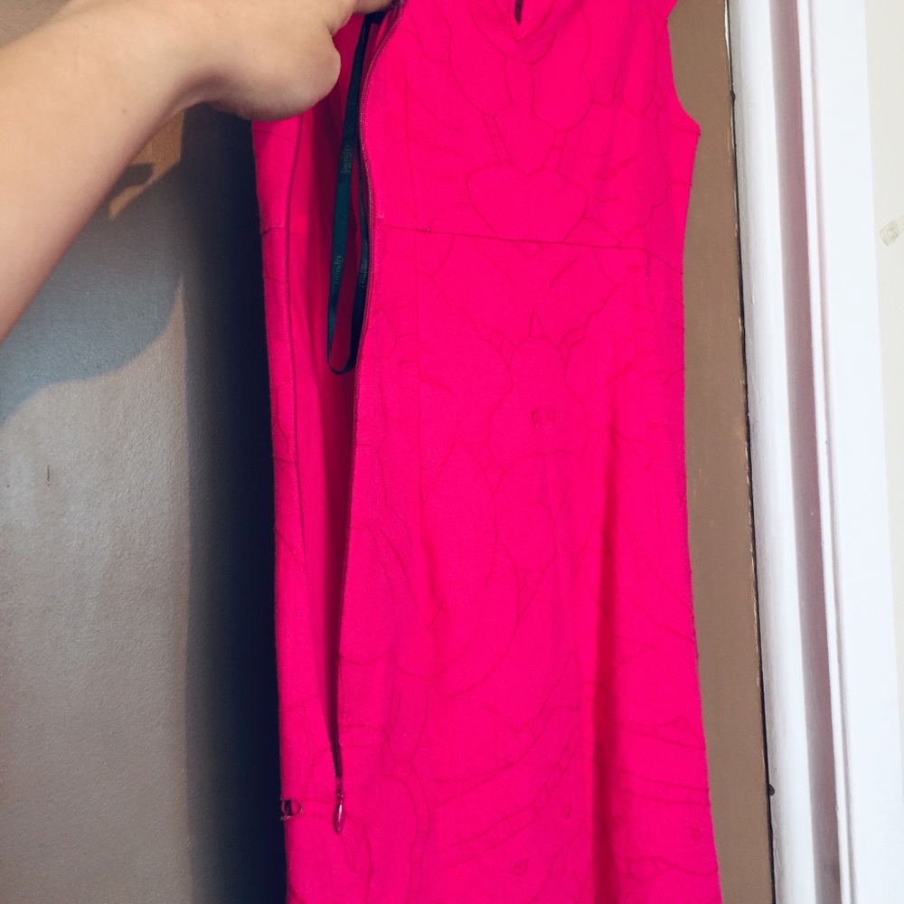 Pink Linen Dress - Picture 7 of 8